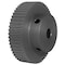 B&B Manufacturing 56-3P09-6A4, Timing Pulley, Aluminum, Clear Anodized,  56-3P09-6A4 - alternate 2
